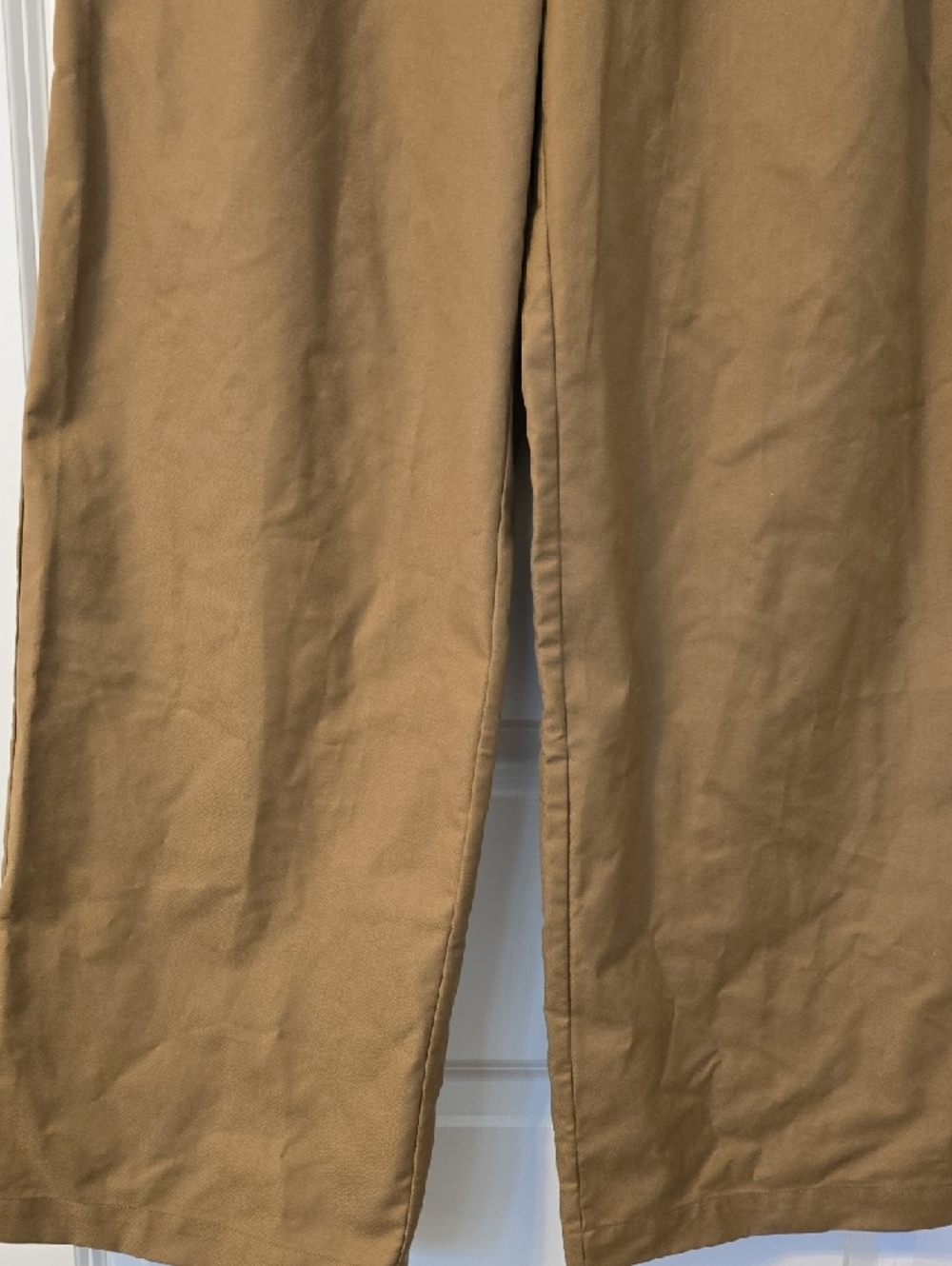 Commense Wide-Leg High Waist Pants in Tan. Size XS NWT - Picture 5 of 16